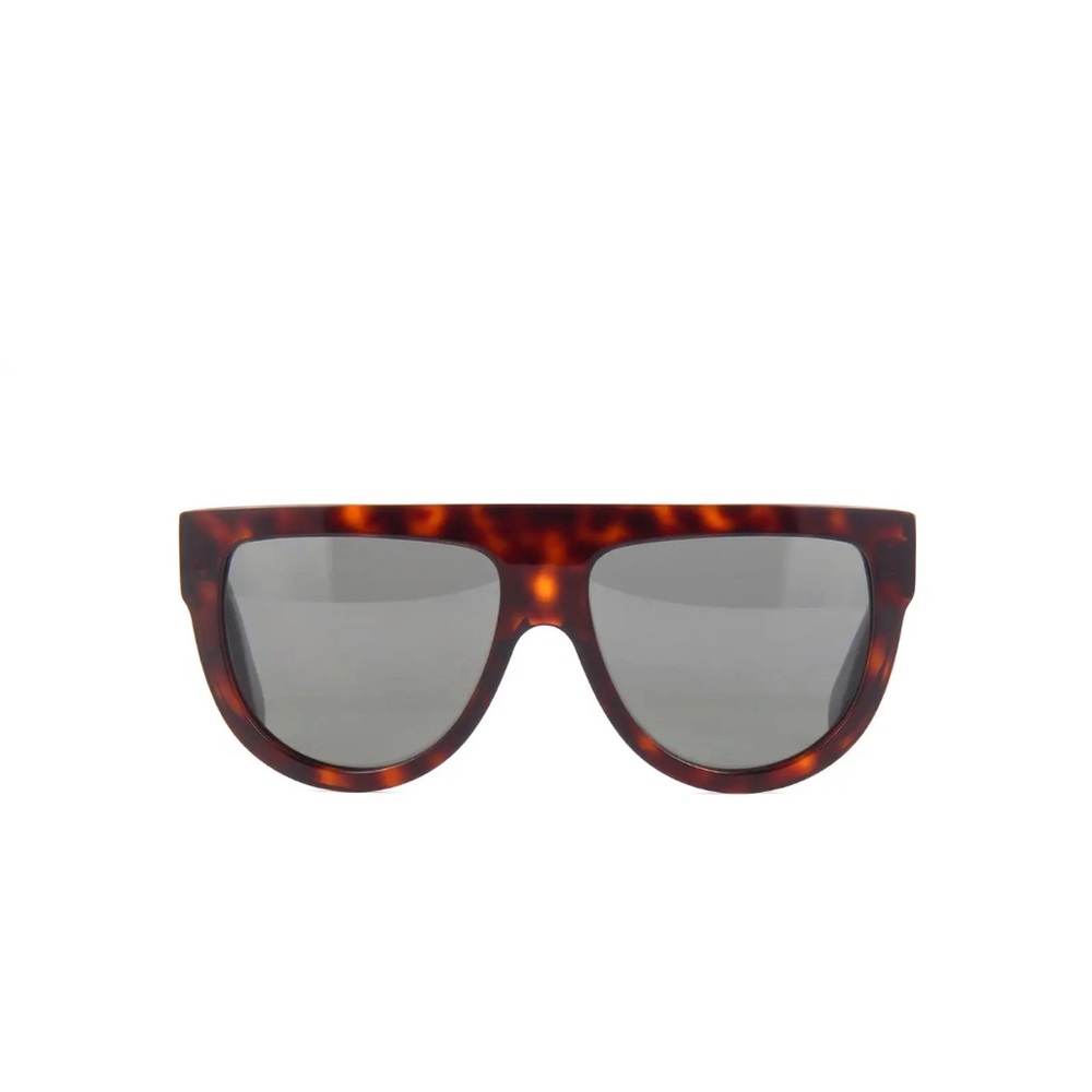CELINE SHADOW HAVANA CL4001IN 54R POLARIZED SUNGLASSES - Picture 3 of 8